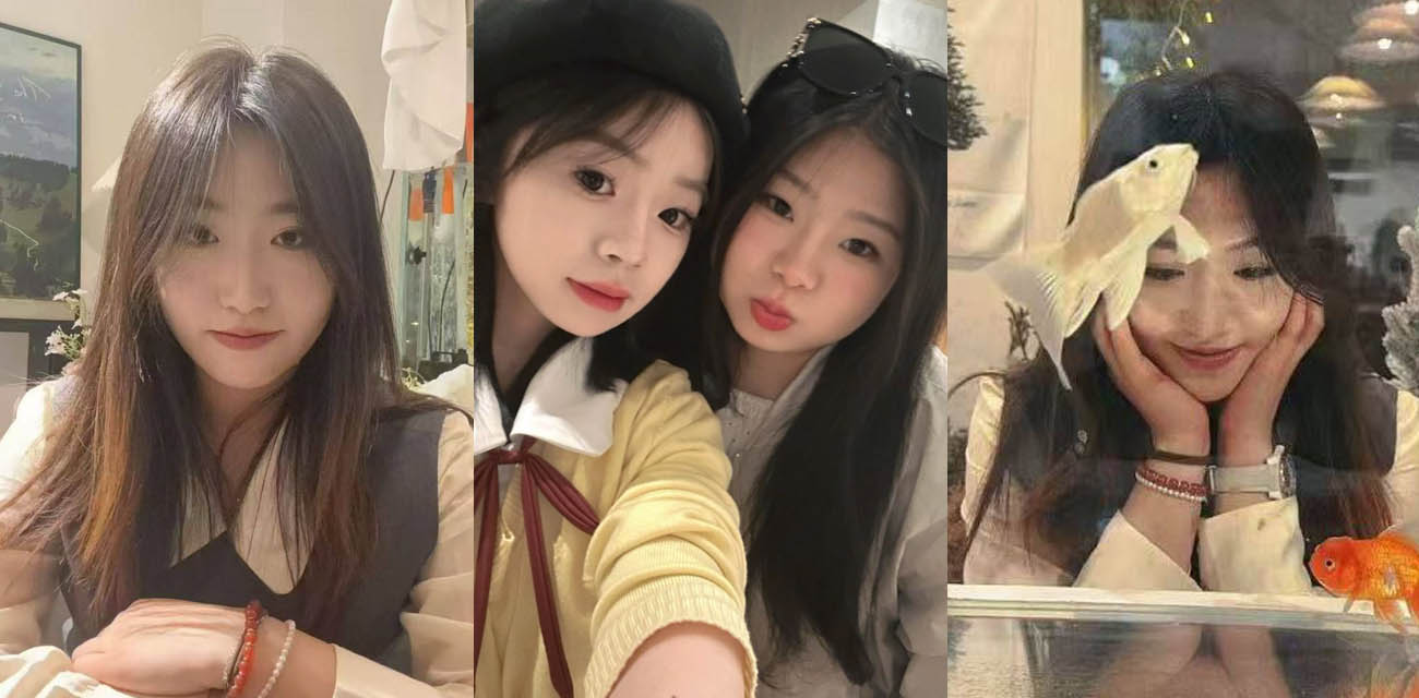 济南学生妹【赵蕾】被男友调教曝光，露脸口交乳交眼神迷离，情趣装后入爆操高潮迭起