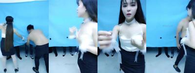 【稀有剧情】美少女盲猜男友挑战！蒙眼口交抽插辨真身，失败沦陷多猛男轮流内射盛宴